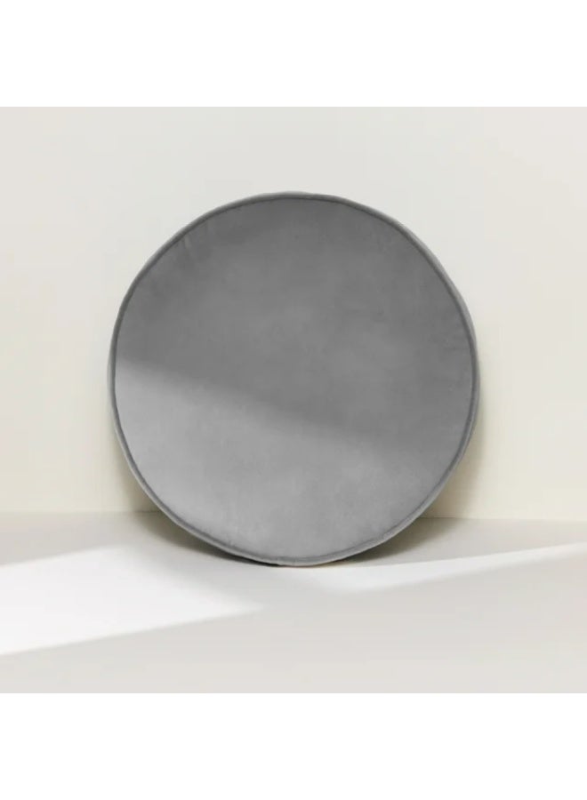 ماينستايز وسادة زينة دائرية من مينستايز فيلمور، مقاس 16 بوصة، رمادية، قطعة واحدة، مناسبة للبالغين والمراهقين - Image 2